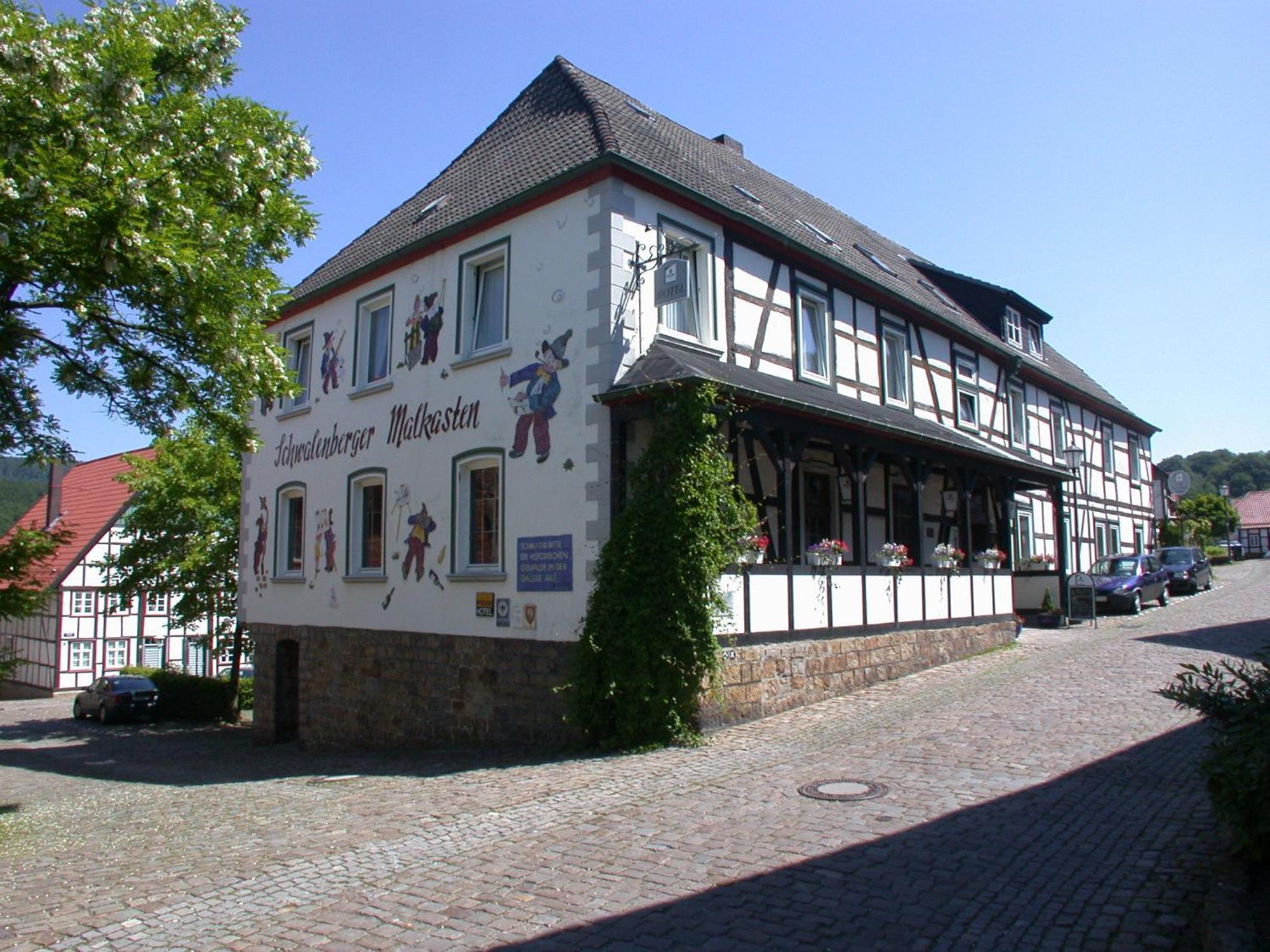 Hotel Schwalenberger Malkasten Шидер-Шваленберг Экстерьер фото
